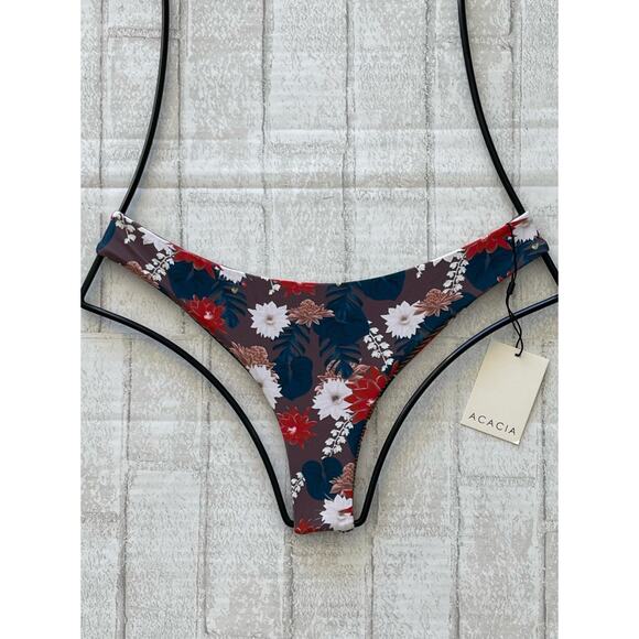Acacia Swim Ho’okipa Bikini Bottom – Buket Floral Print - Picture 1 of 4